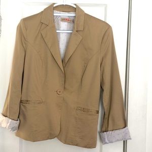 Cache khaki blazer